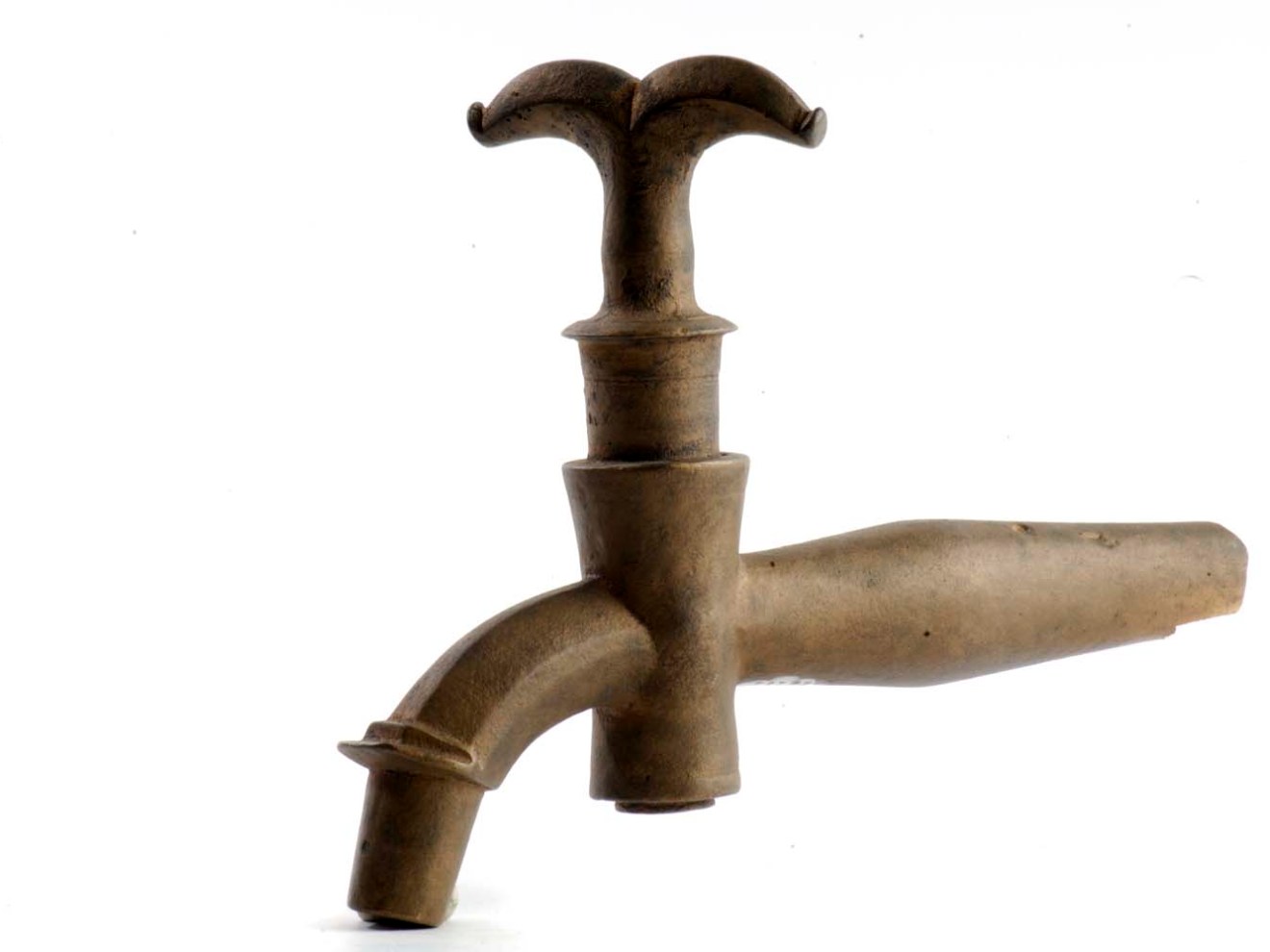 a close up of a metal object