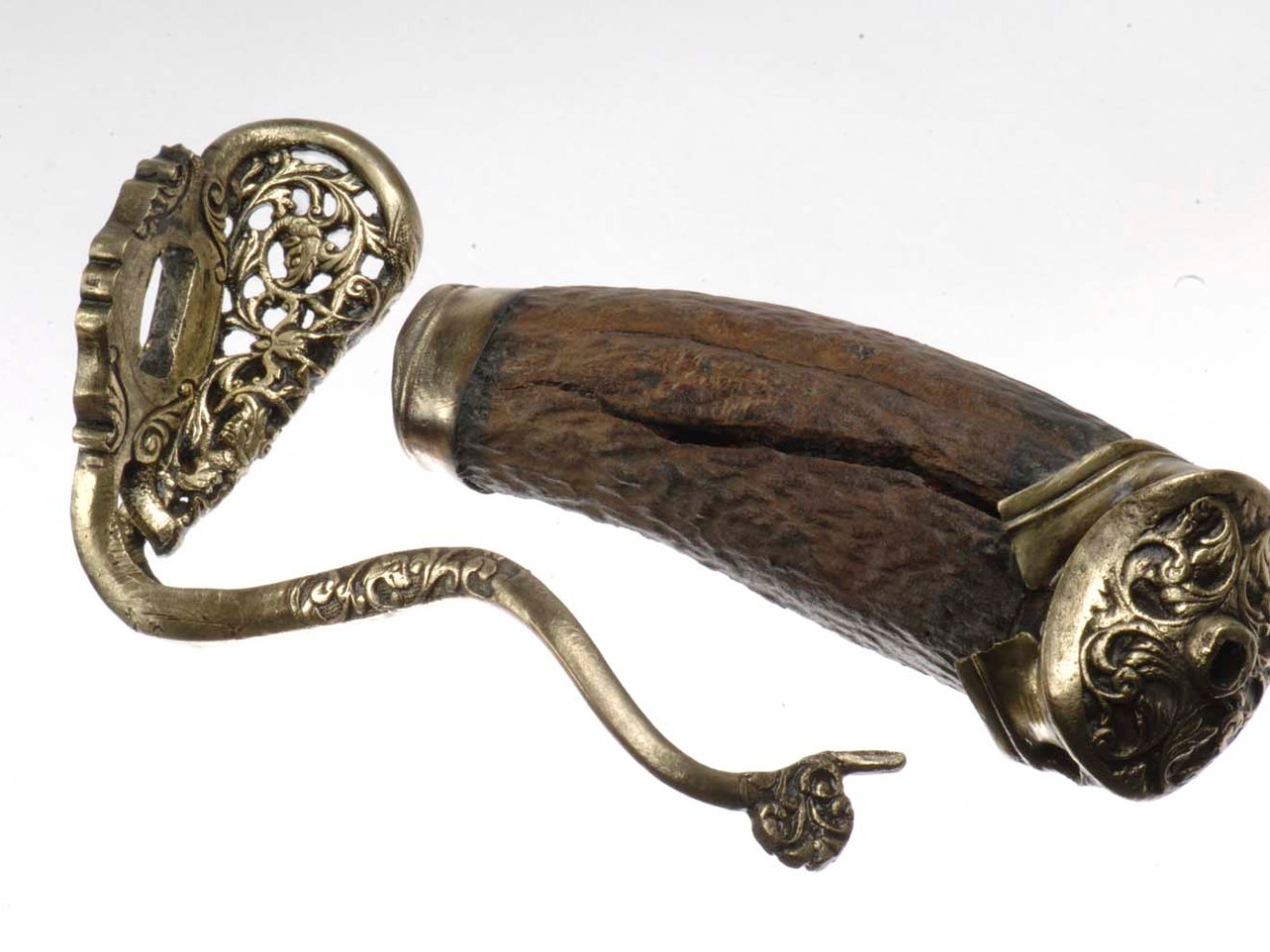 a close up of a knife